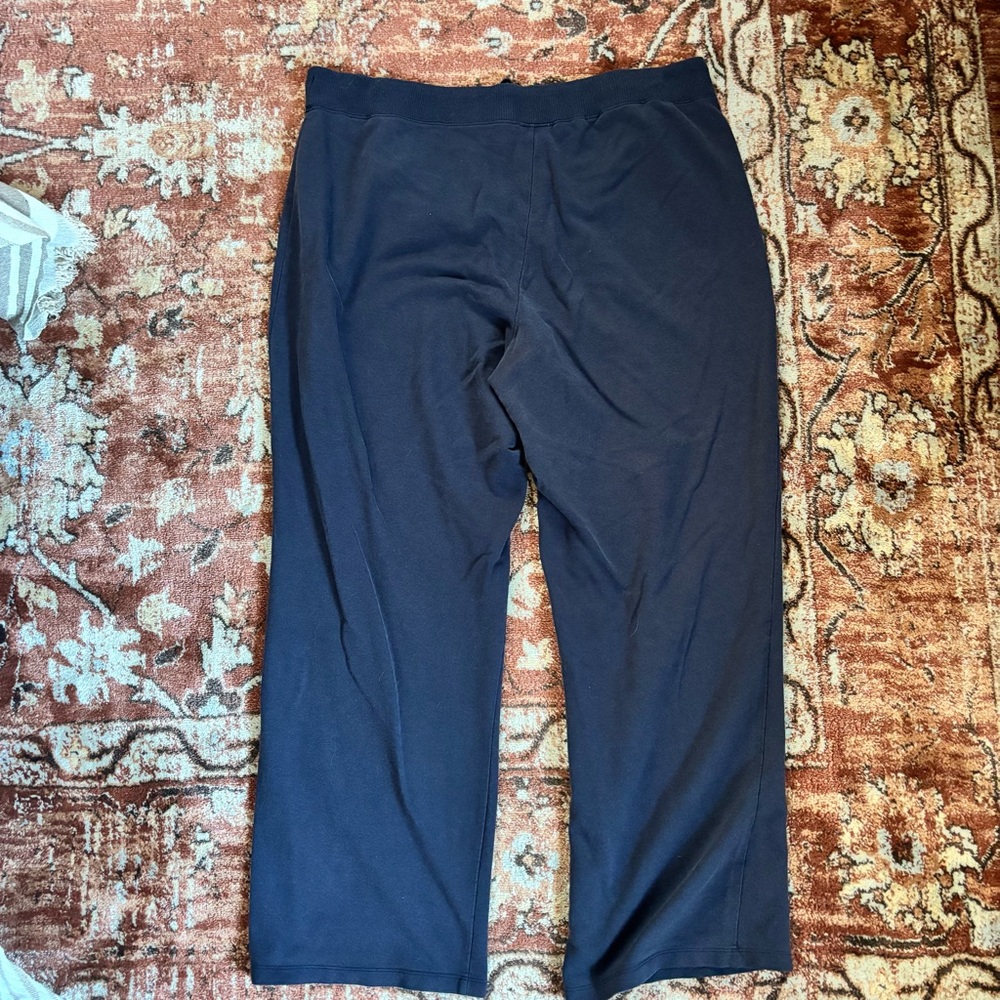 Cato Woman Dark Navy Wide Leg Casual Pants Size 18/20W - Picture 6 of 6